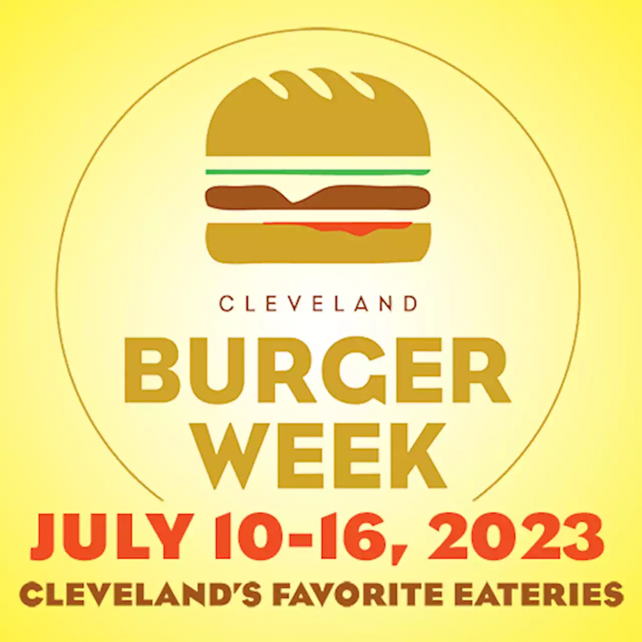 Cleveland Burger Week • July 10-16, 2023 at Cleveland's Favorite Eateries