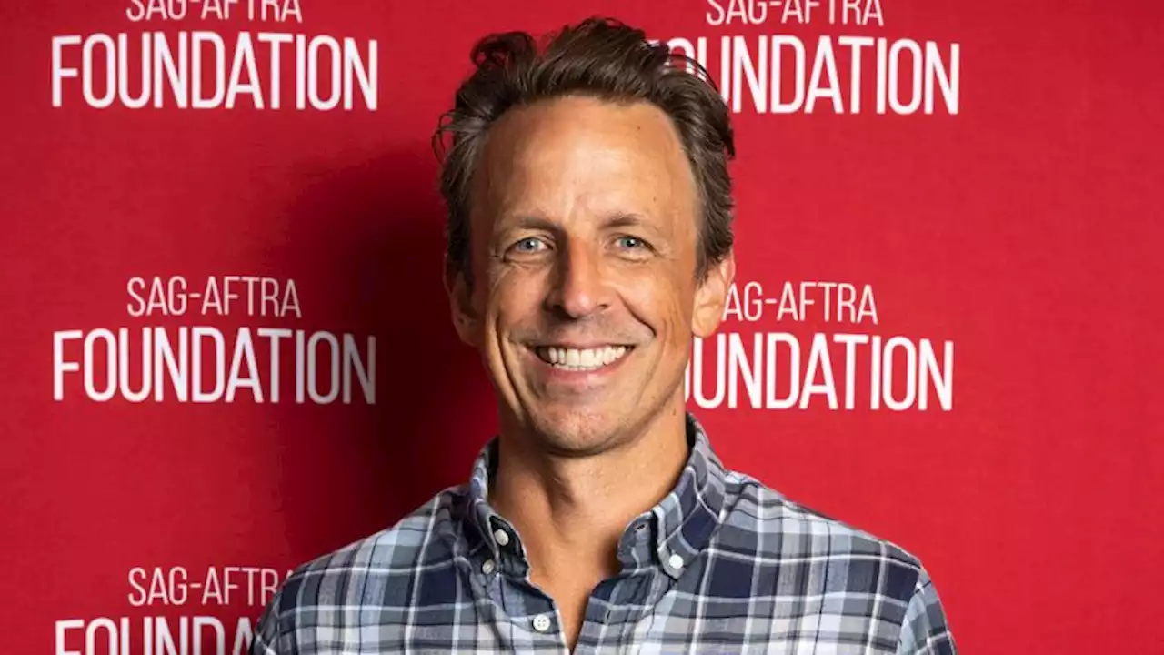 Seth Meyers prepares viewers for possible writers' strike | CNN