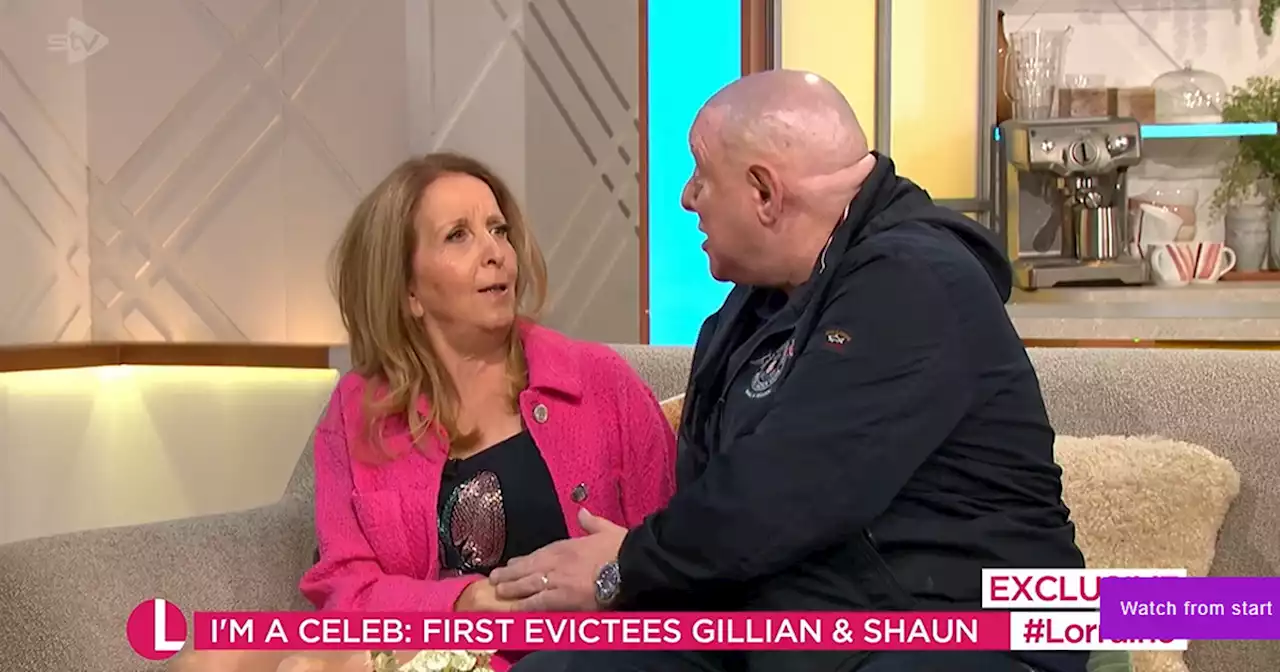 Gillian McKeith and Shaun Ryder's feud U-turn as they hold hands