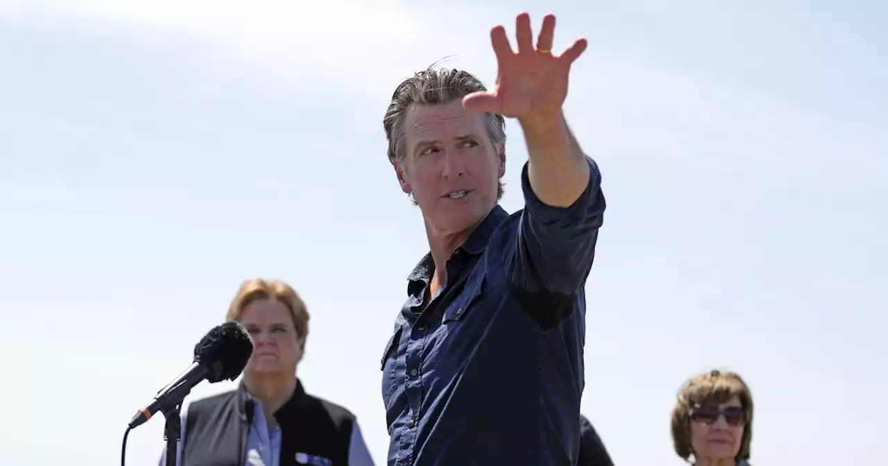 Newsom to tout California climate progress after state approves ban on new diesel big rigs