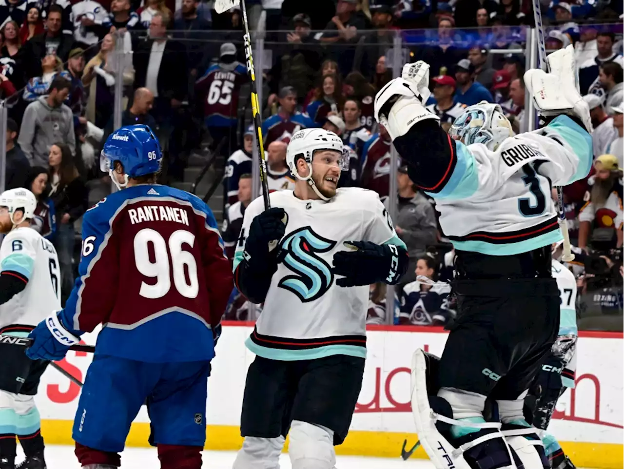 Kraken-Avs Game 7 Quick Hits: Philipp Grubauer gets last laugh on Colorado fans, Avs