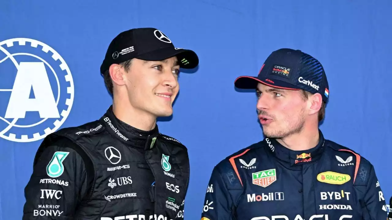 'Innecesarias': George Russell le restó importancia a Max Verstappen tras llamarlo 'princesa'