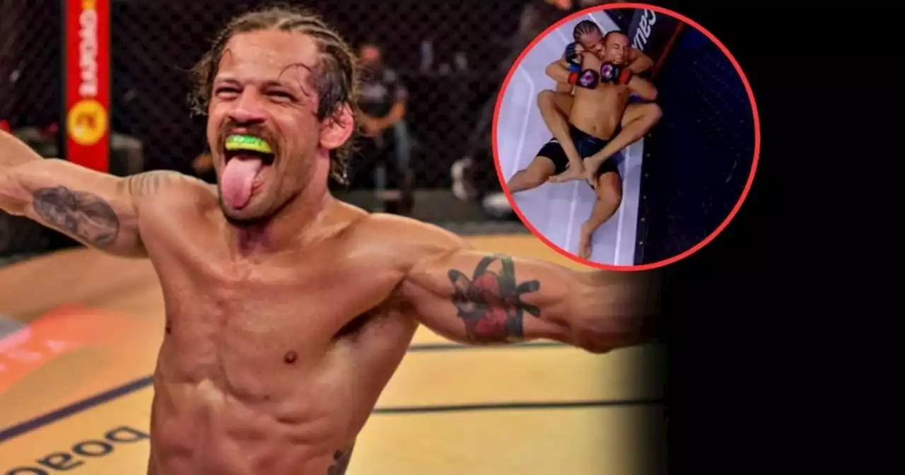 Video viral: luchador de MMA perdió ¡por morderle la oreja a su rival!