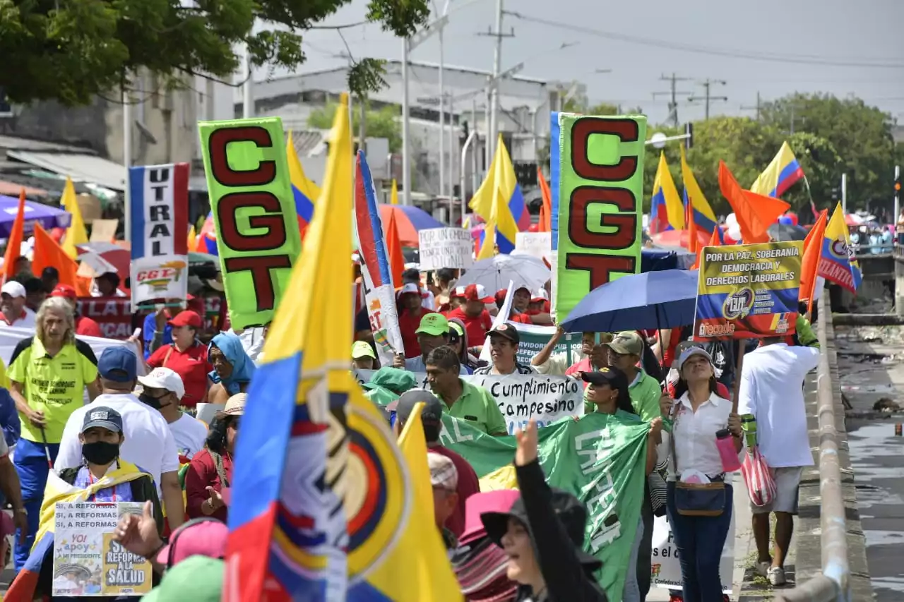 Minuto a minuto: avanzan marchas en conmemoración del Día del Trabajador