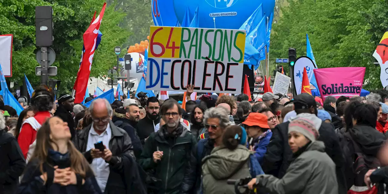 1er-Mai : 782.000 manifestants en France selon l'Intérieur, 2,3 millions selon la CGT