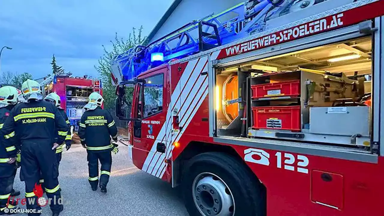 Nö: Wohnungsbrand nach Explosion in St. Pölten