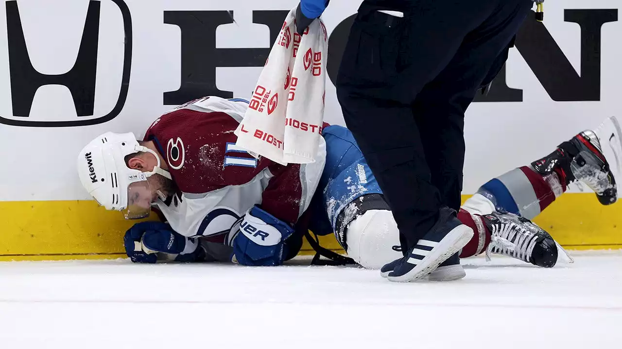 Avalanche's Andrew Cogliano suffers fractured neck on controversial hit vs Kraken