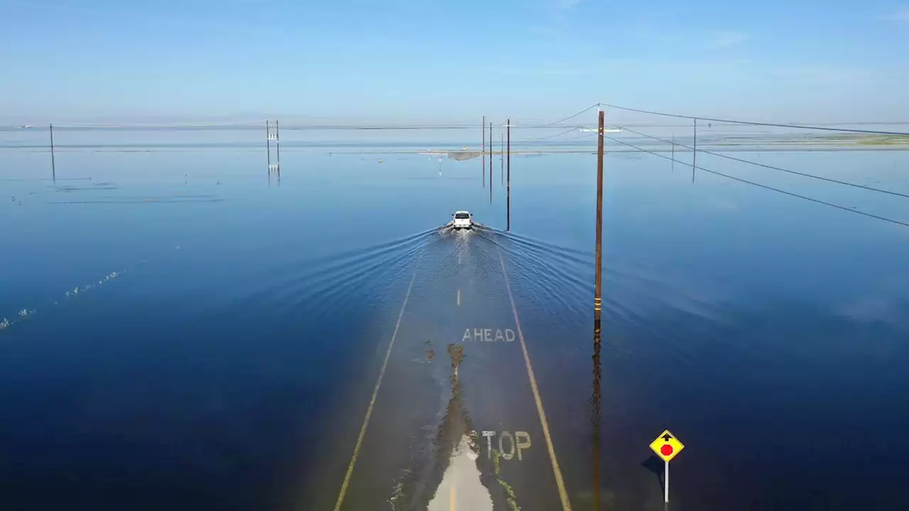 See Rushing Waterfalls and Submerged Roads as California Floods