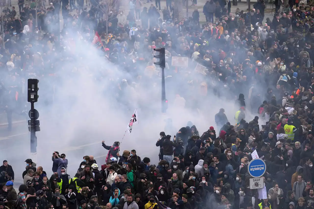 Oro i Paris inför första maj-demonstrationer