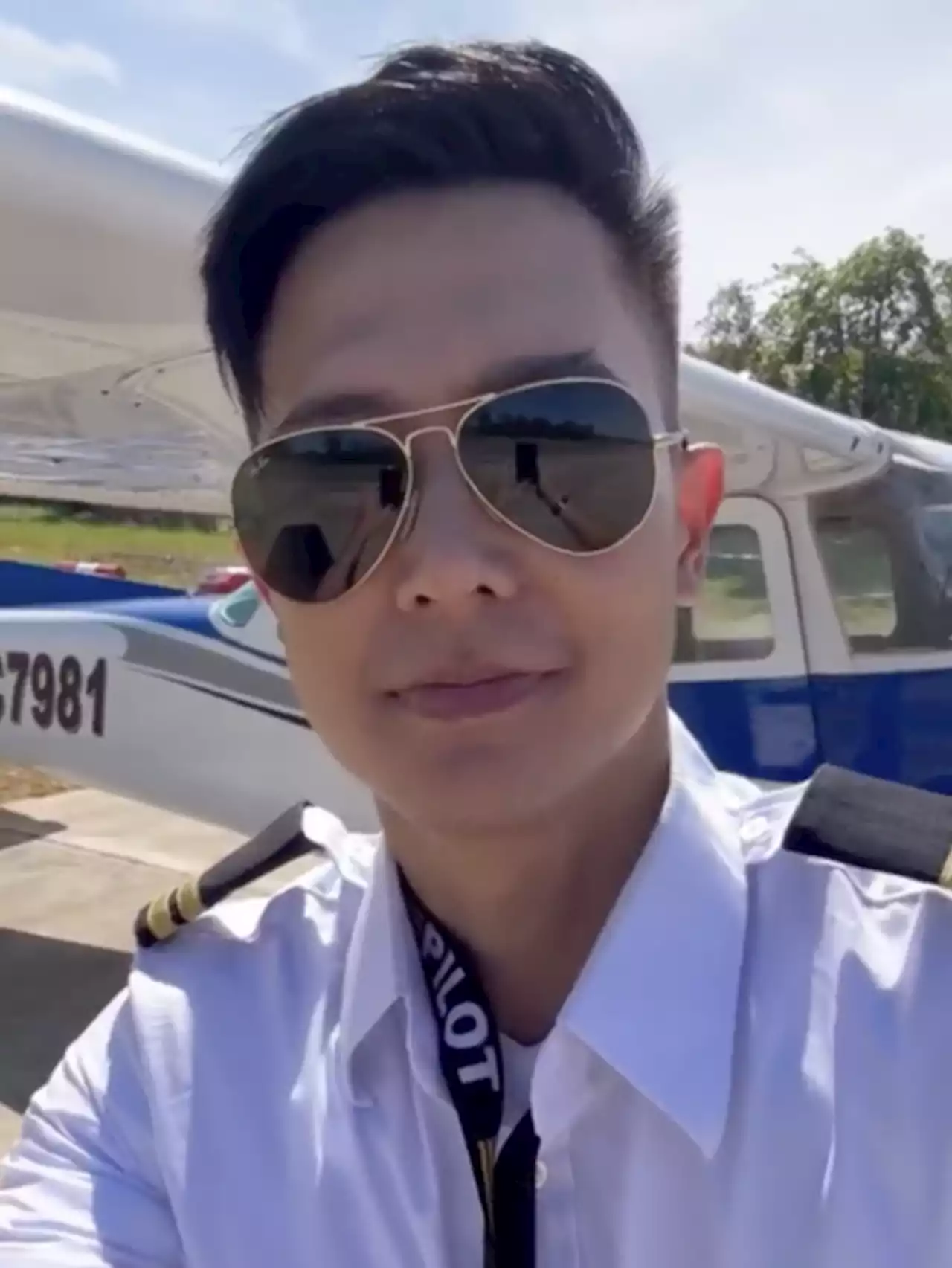 Ronnie Liang one step closer to becoming a commercial pilot