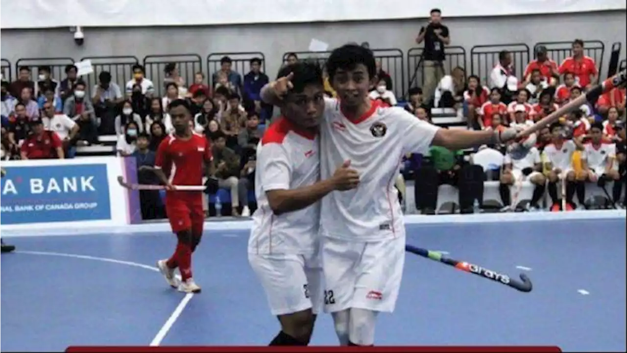 SEA Games 2023: Timnas Hoki Indoor Putra Indonesia Cukur Singapura 7-0