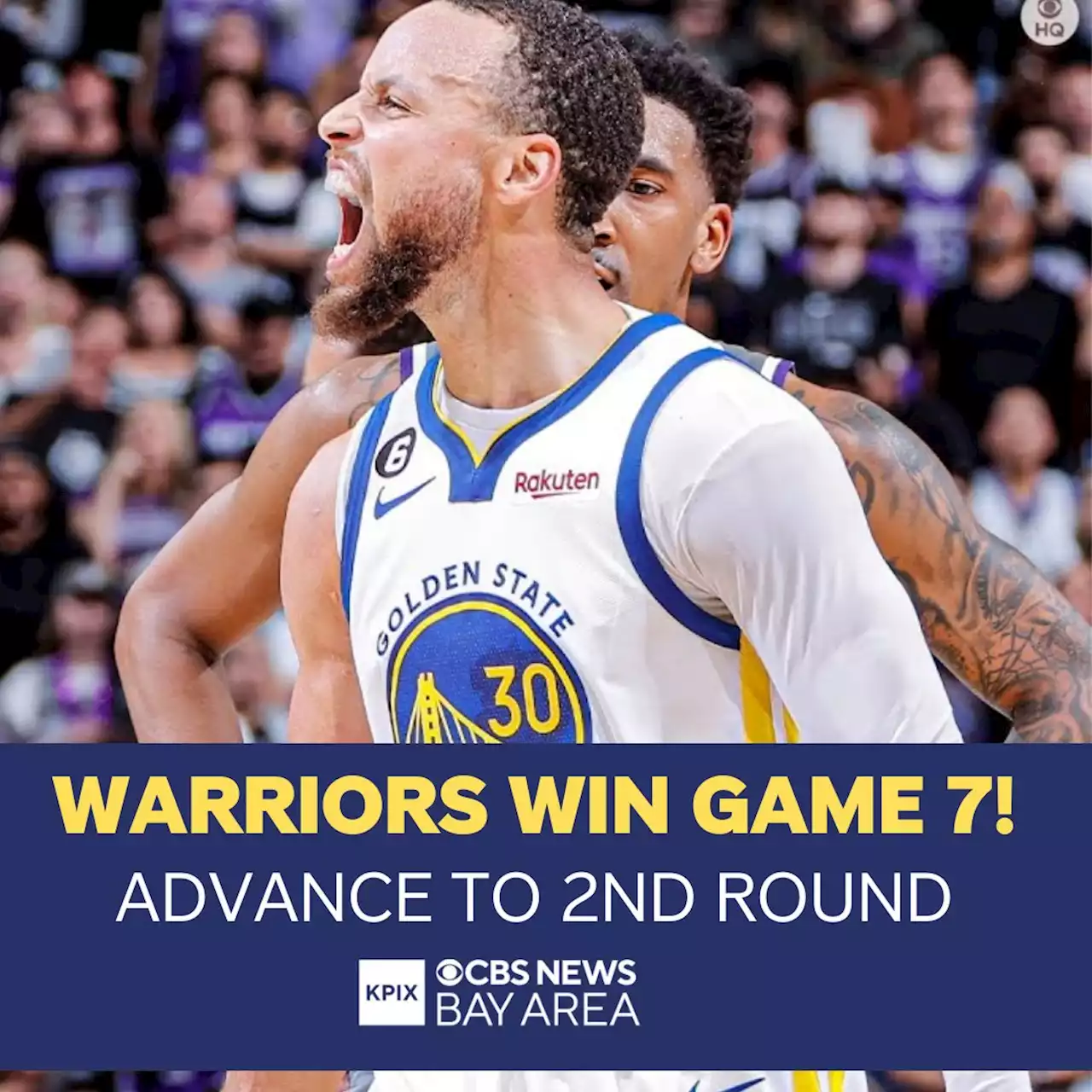 Curry scores NBA record 50 points leading the Warriors to Game 7 win over Kings