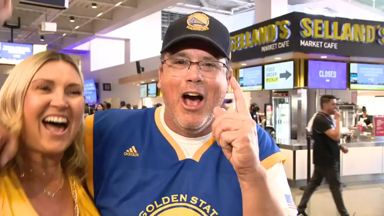 ‘It’s all about the Warriors’: Dub Nation celebrates Game 7 win