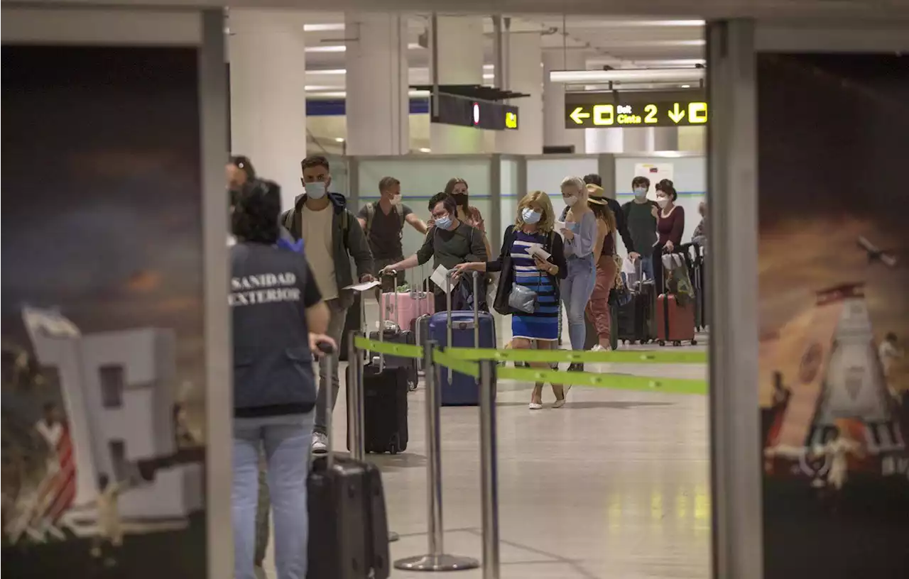 Detenido en el Aeropuerto de Sevilla con nueve kilos de hachís dentro del equipaje de mano