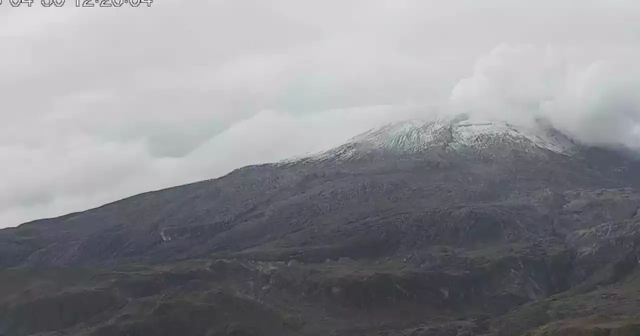 Volcán Nevado del Ruiz: continúa la actividad sísmica y caída de ceniza