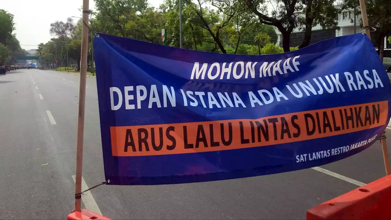 Ada Peringatan Hari Buruh, Berikut Rekayasa Lalu Lintas di Patung Kuda Arjuna dan DPR