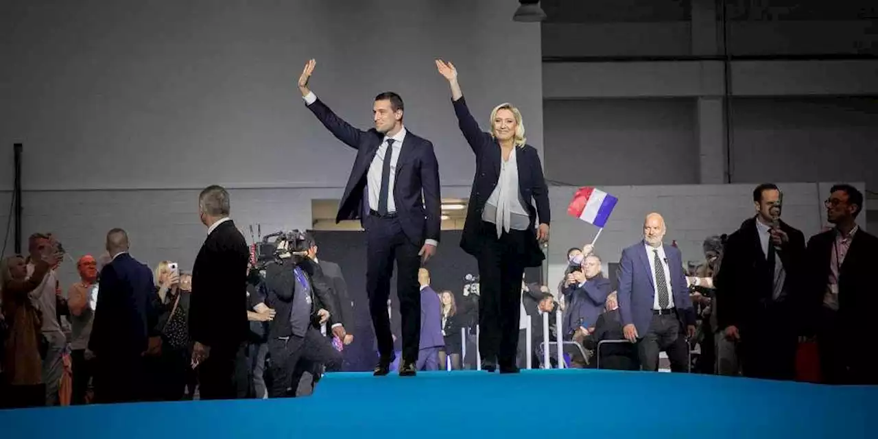 Au Havre, Le Pen et Bardella tentent de surfer sur le rejet de Macron