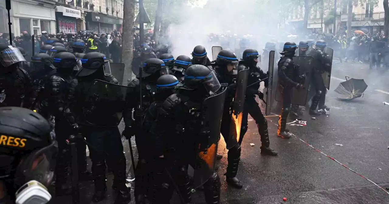 Manifestations du 1er-Mai : des tensions dans les cortèges de Paris, Lyon et Nantes