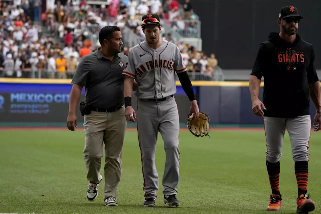 SF Giants lose Mexico City series to Padres, Yastrzemski to hamstring strain