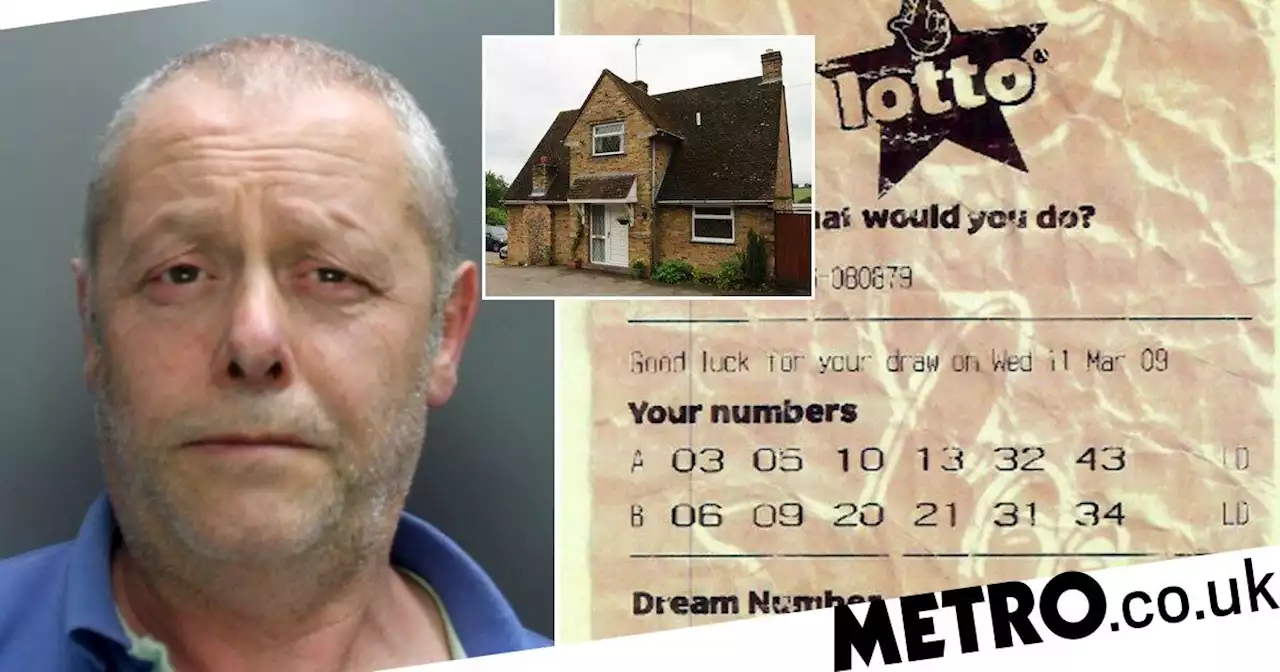 Convicted rapist who forged £2,500,000 Lotto ticket could lose his £700,000 home