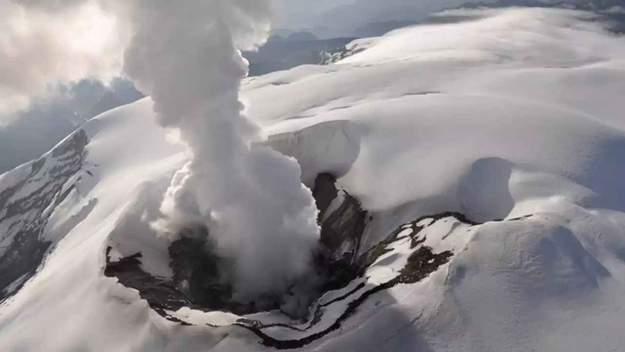 Aumentó la energías sísmica en el volcán Nevado del Ruiz