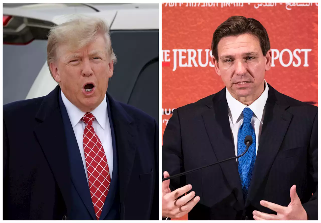 Trump ramps up attacks on DeSantis: 'Dropping like a rock'