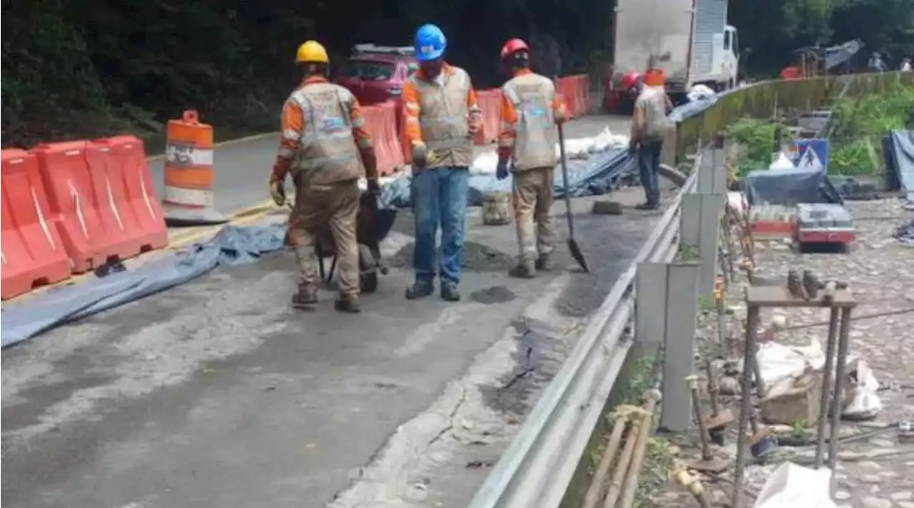 Vía Bogotá - Girardot en el sector de la Nariz del Diablo permanece cerrada por falla geológica