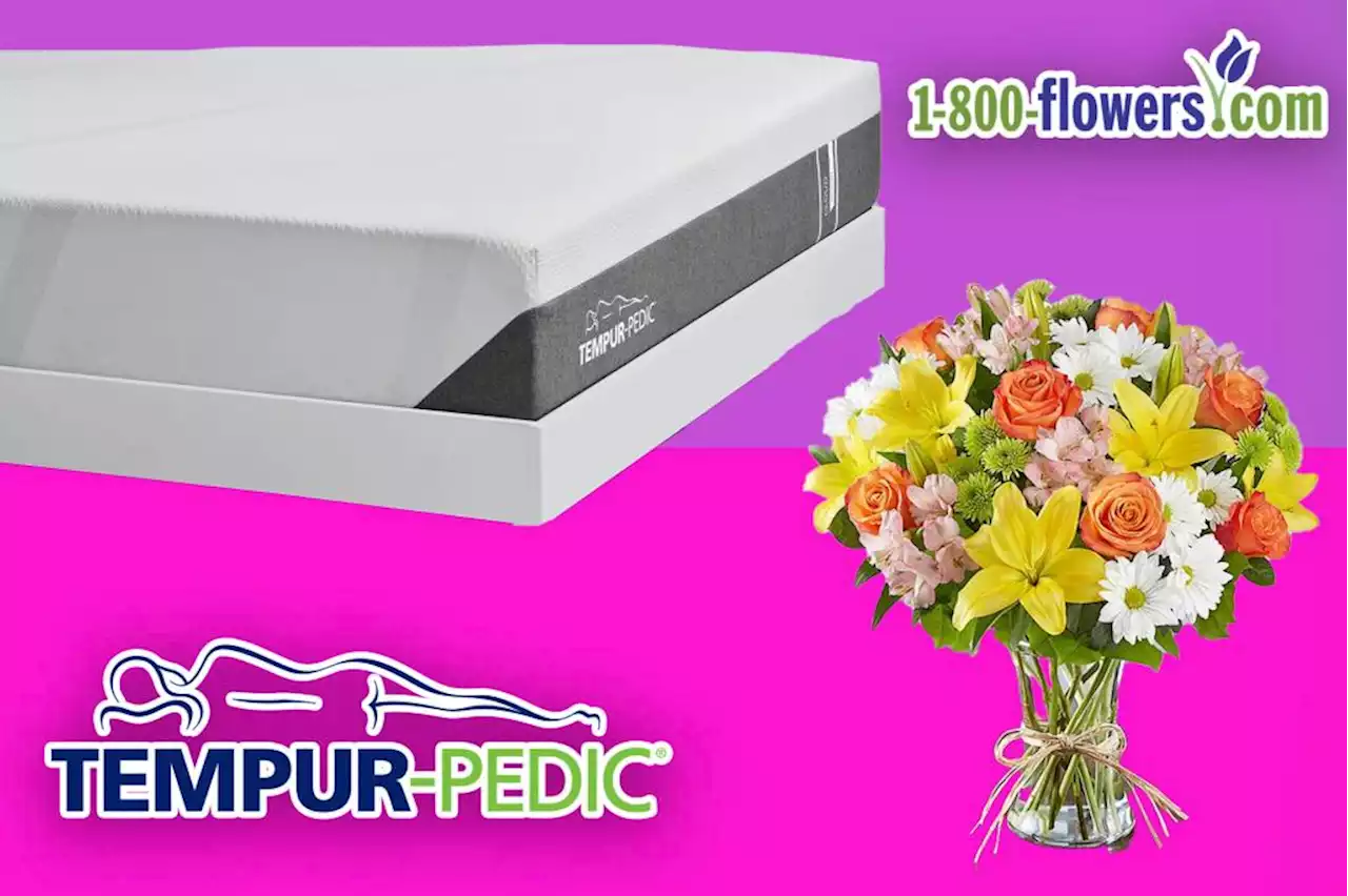 1-800-Flowers partners with Tempur-pedic for epic Mother’s Day gift