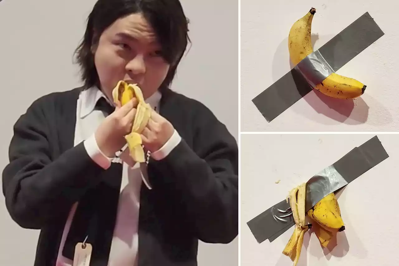 Banana artwork worth $120K eaten by ‘hungry’ visitor at South Korea museum