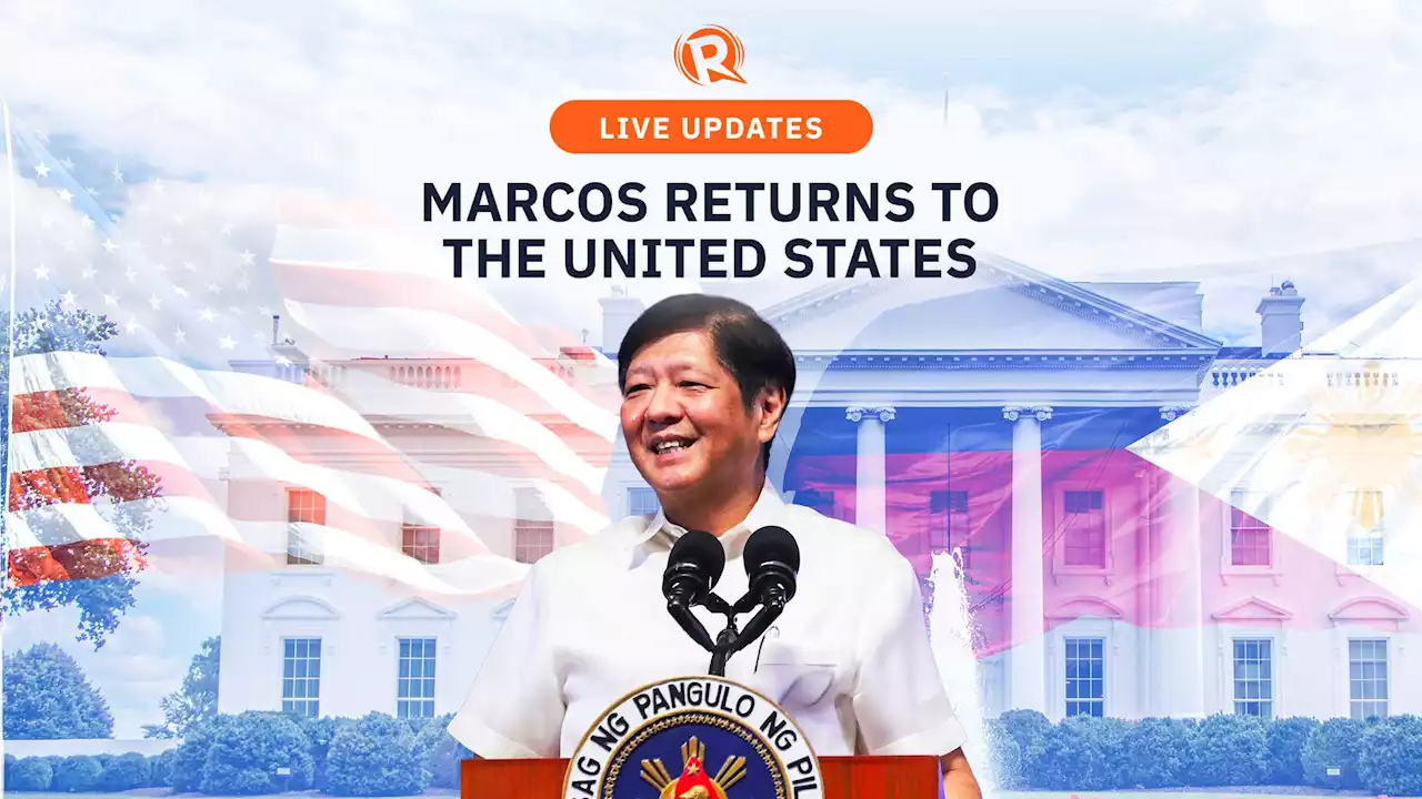 LIVE UPDATES: President Marcos' official visit to the United States