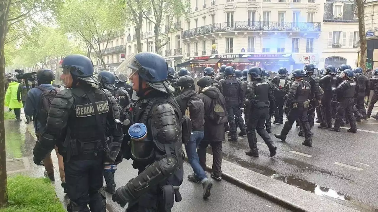 1er-Mai en France: une forte mobilisation, des heurts dans plusieurs grandes villes