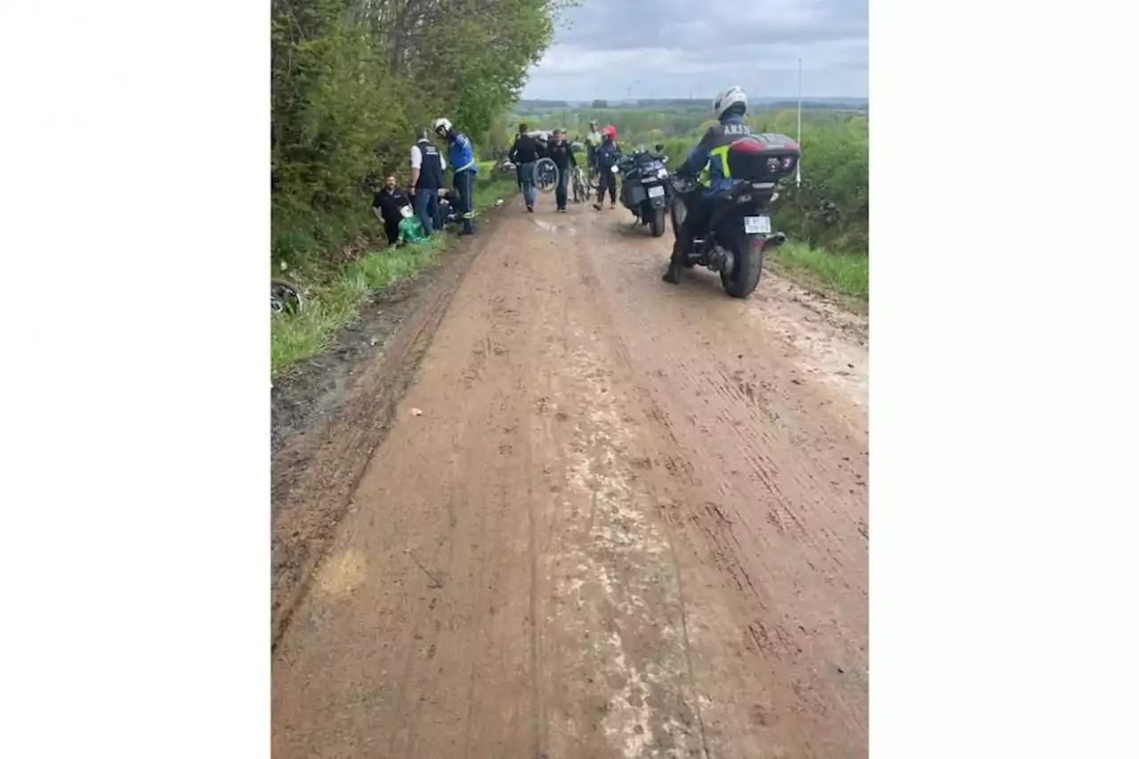 Pro cyclist calls for better race direction after 90% of the peloton crashed at Tour de Bretagne