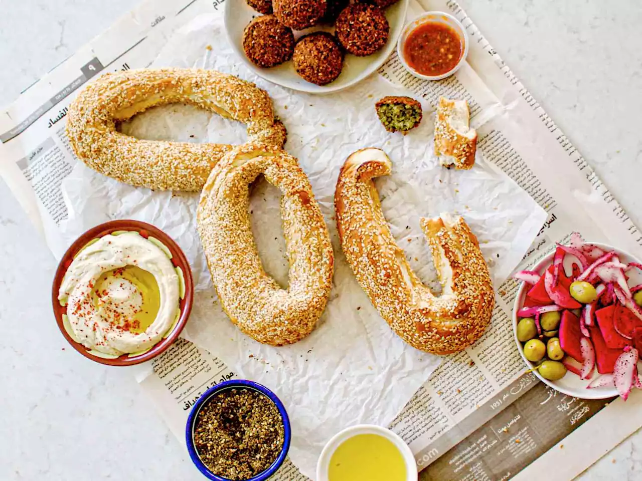 Ka'ak al Quds (Jerusalem Sesame Bread) Recipe