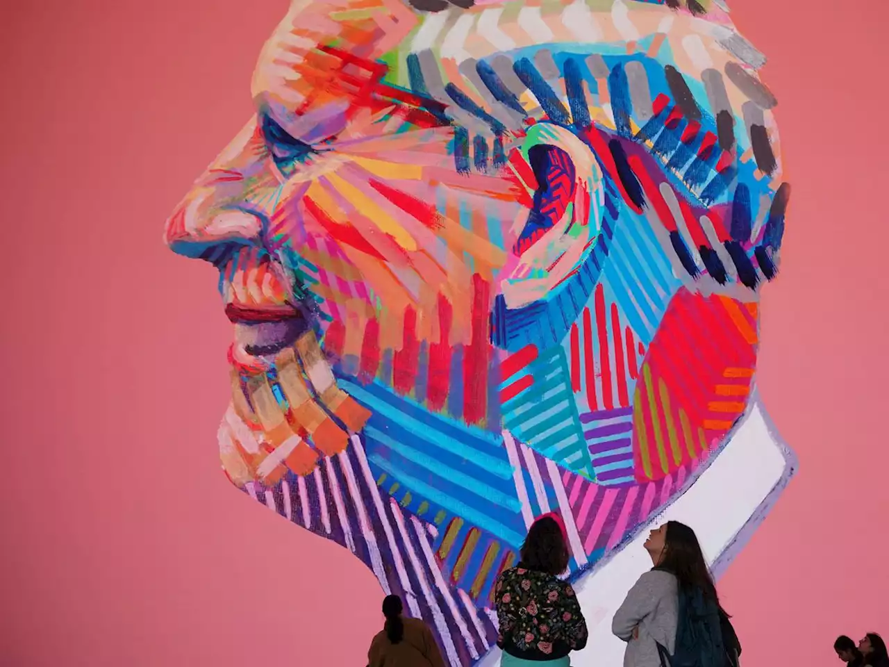 The Royally Big Portrait of the King unveiled in London ahead of coronation