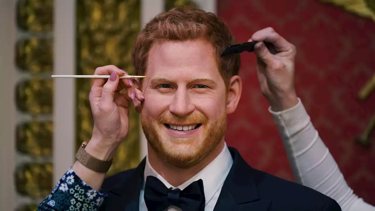 Prince Harry's Madame Tussauds waxwork reunited with Royal Family for coronation