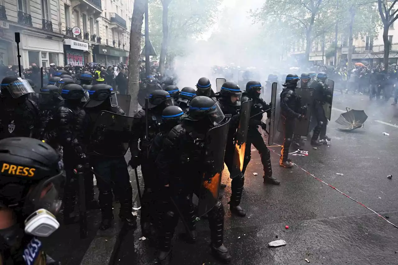 Manifestations du 1er mai : des tensions éclatent dans les cortèges, plus de 200 interpellations