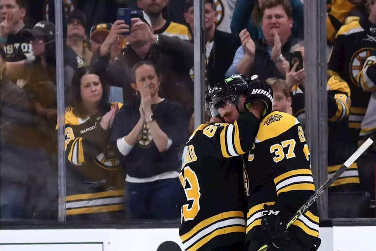 'It's hard to process anything': Behind the scenes of the Bruins' first-round collapse