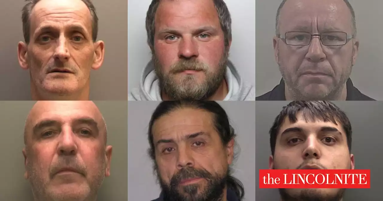 Behind bars: Criminals locked up in Lincolnshire in April