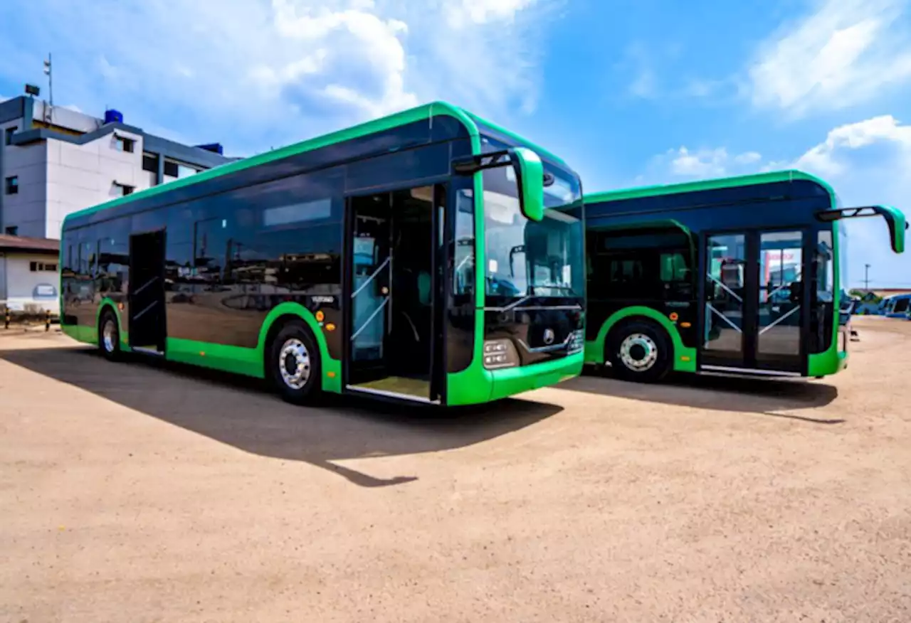 VIDEO: Lagos State unveils the first set of electric buses in the Lagos Mass Transit Master Plan