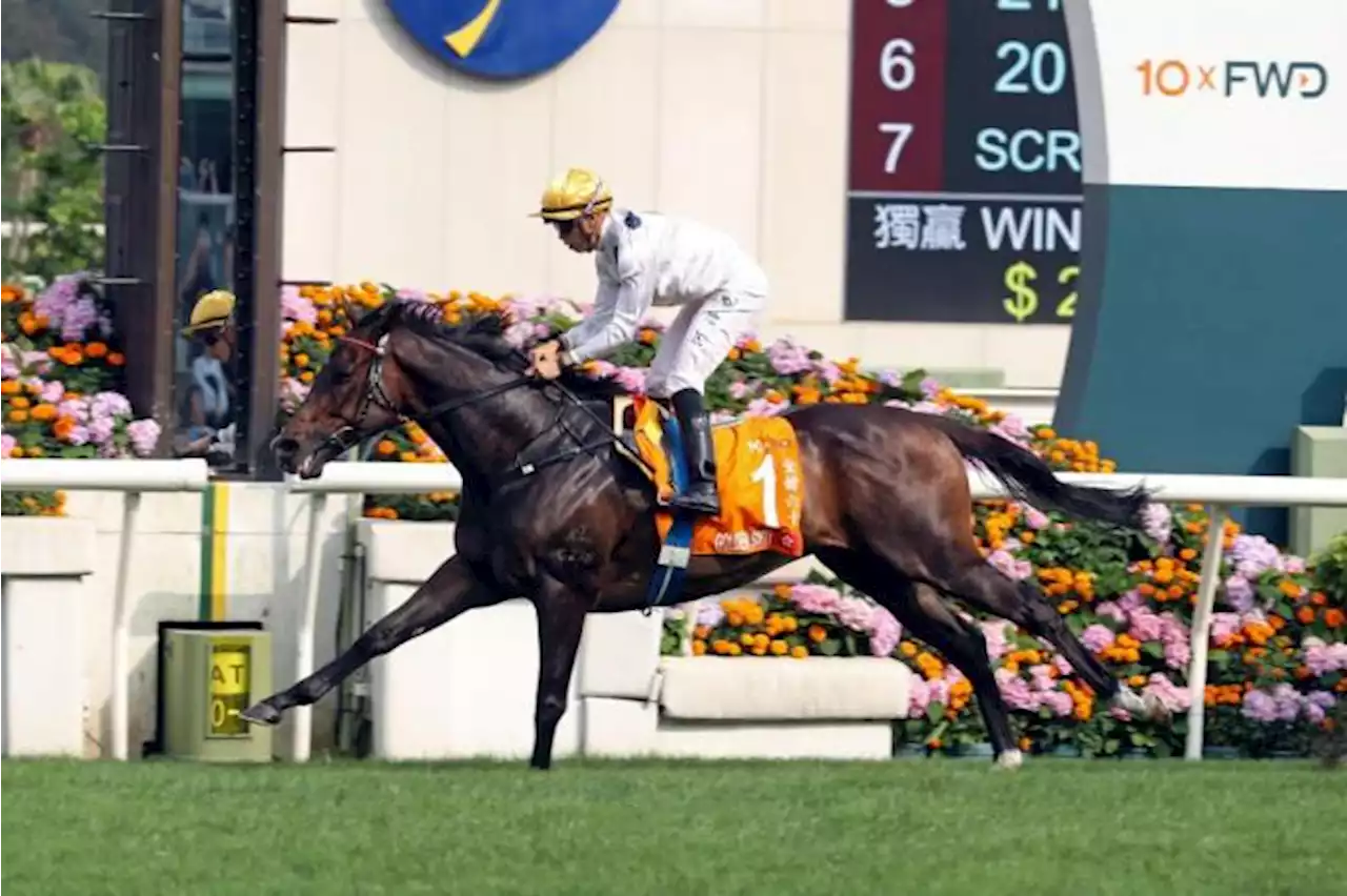 Golden Sixty creates HK history with third Champions Mile win