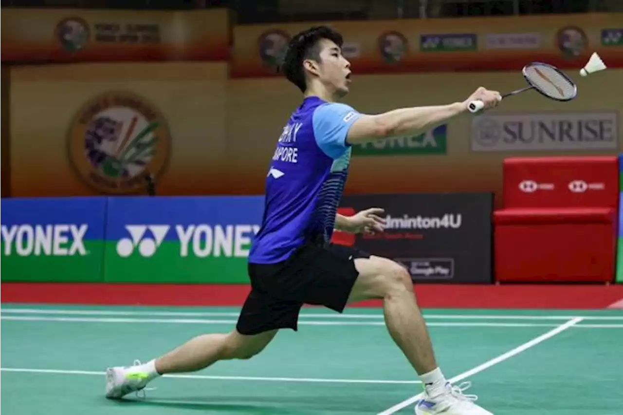 Loh Kean Yew falls short in Badminton Asia C’ships final, losing to Indonesian world No. 2