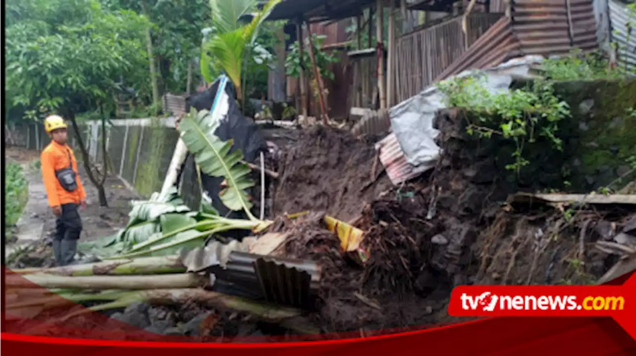 Hujan Deras Akibatkan 2 Titik Talud di Sorosutan Kota Yogyakarta Longsor