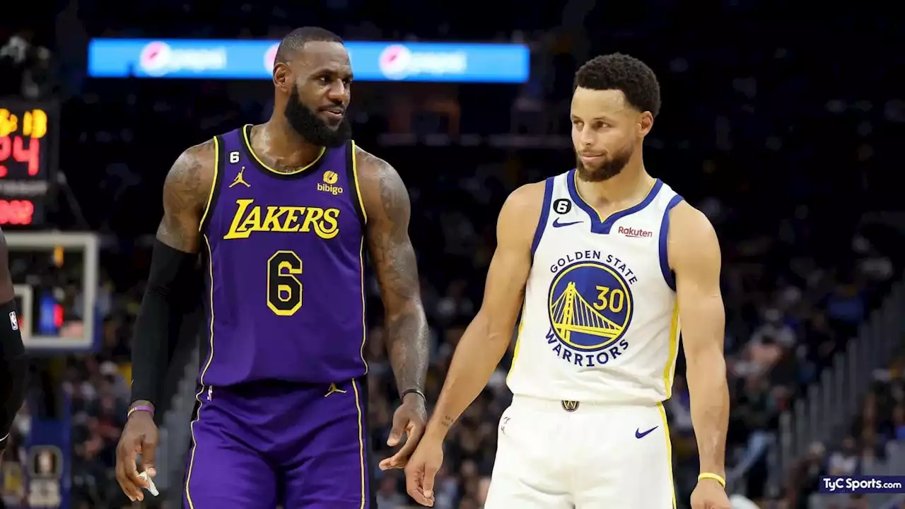 Curry palpitó su nuevo mano a mano con LeBron James: 'Bendecidos...' - TyC Sports