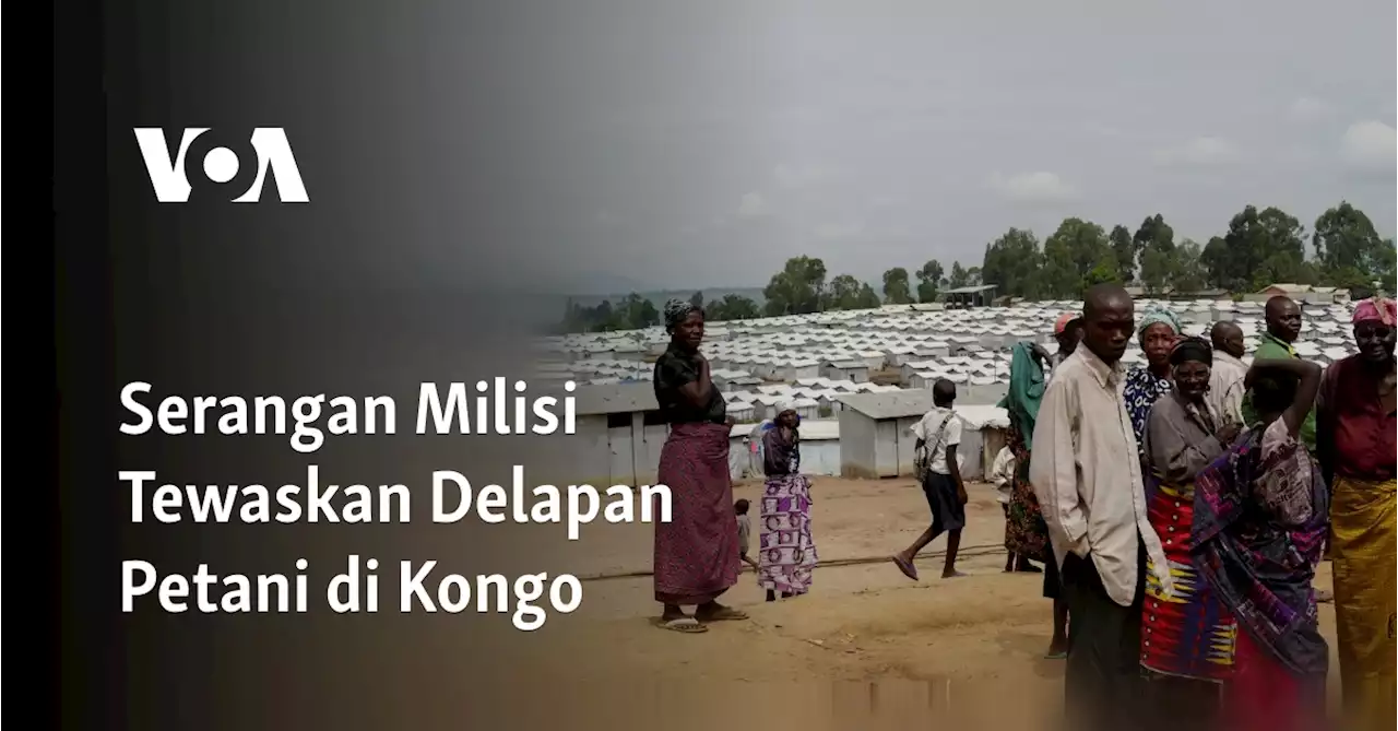 Serangan Milisi Tewaskan Delapan Petani di Kongo