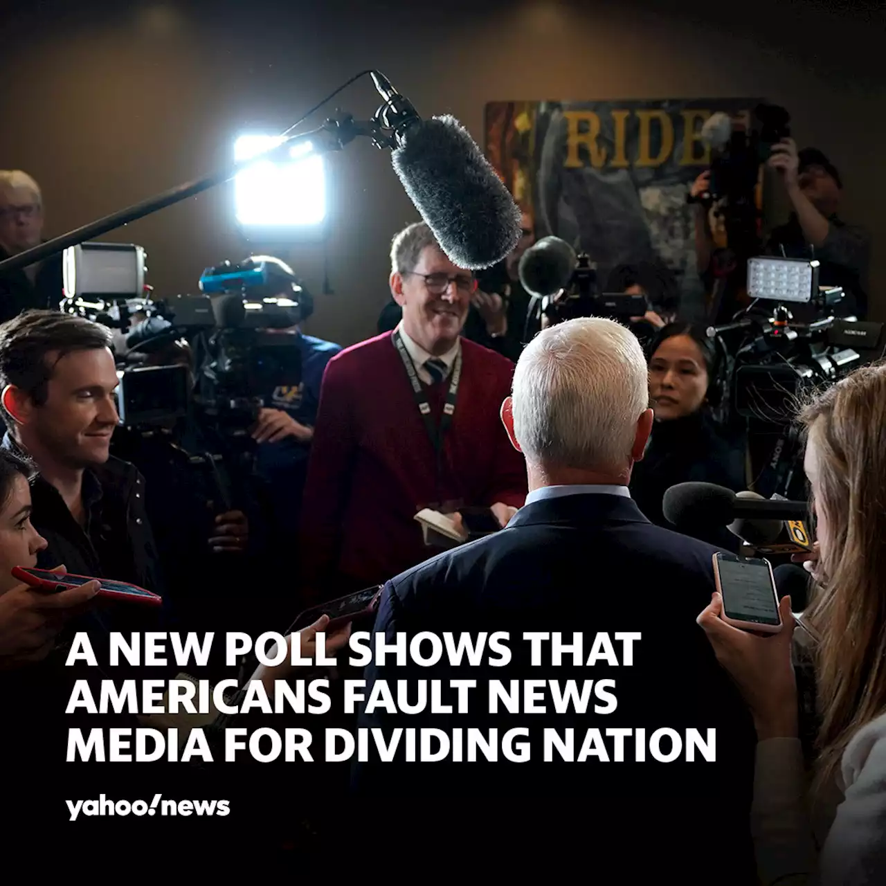 Americans fault news media for dividing nation: AP-NORC poll