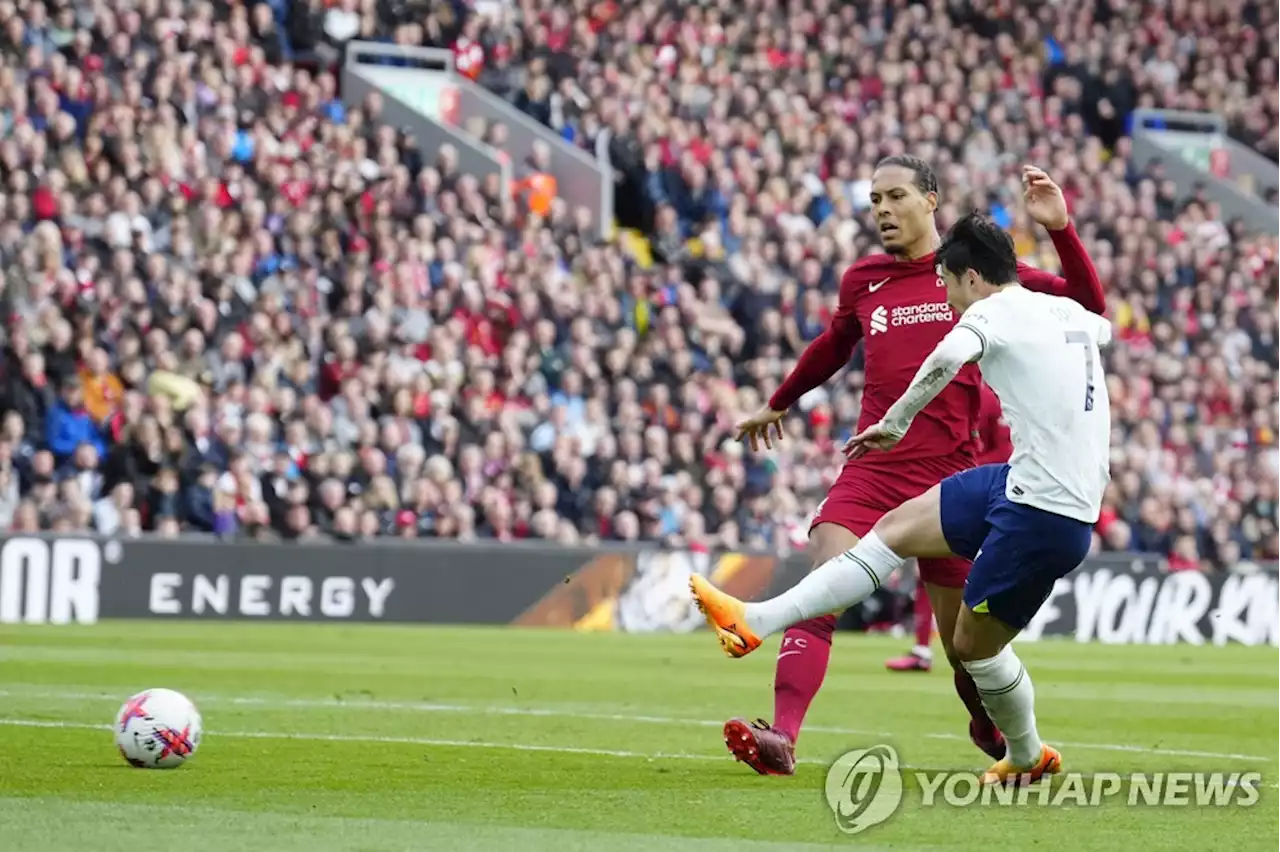 손흥민, EPL 7시즌 연속 두 자릿수 득점…토트넘은 6위 추락 | 연합뉴스