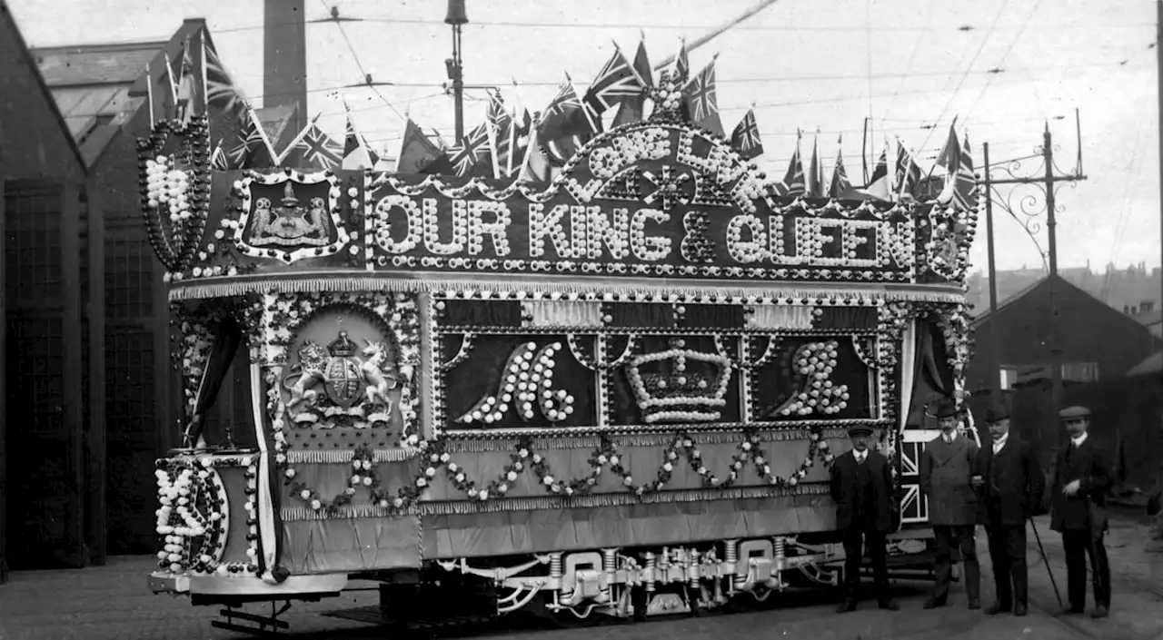 Coronation photographs from 1911 show Leeds citizens celebrating King George V