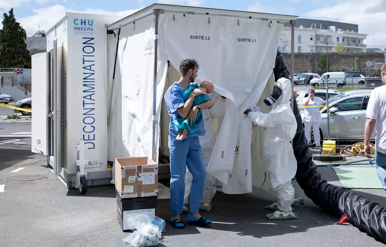 Un cube de décontamination innovant pour faire face aux alertes chimiques