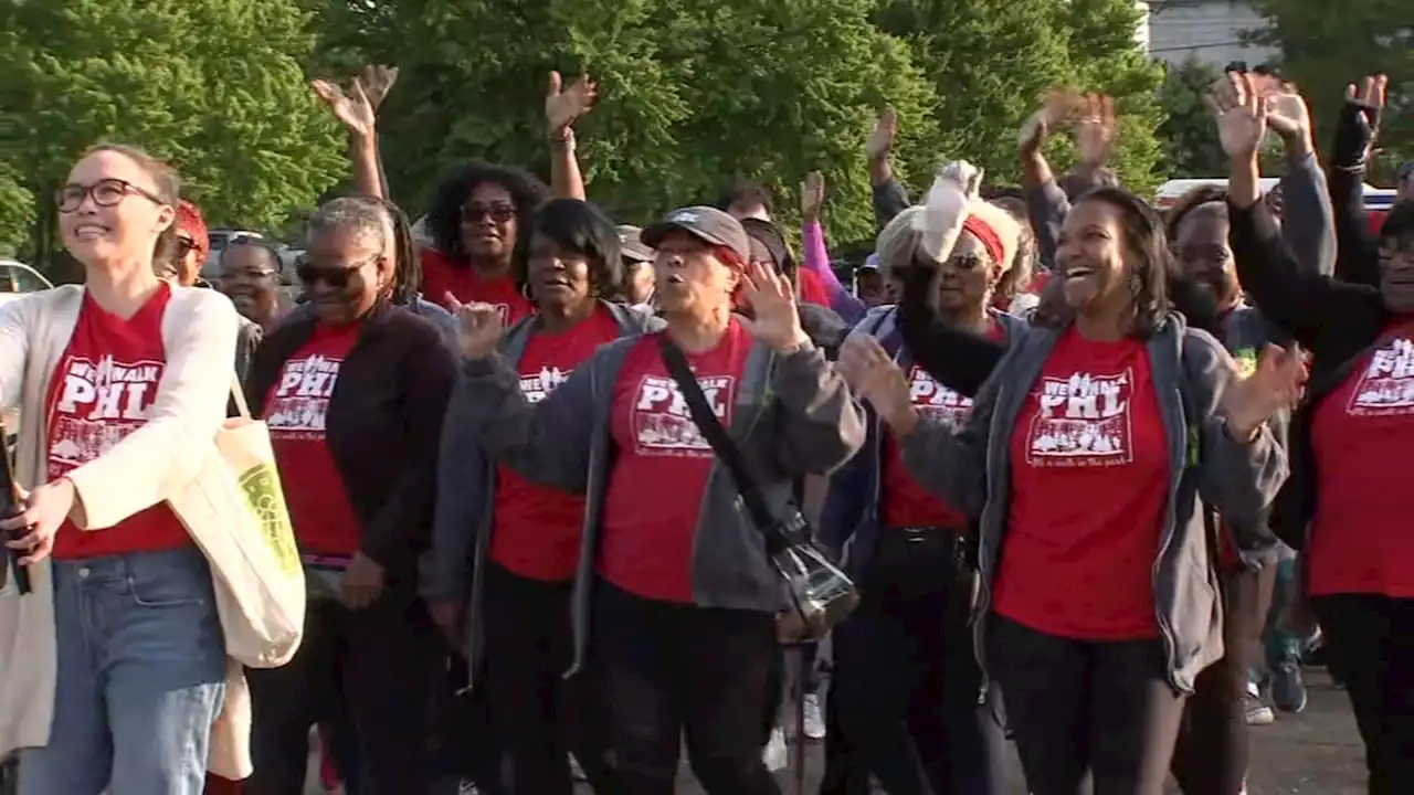 Local group We Walk PHL appears on 'Good Morning America' for National Walking Month