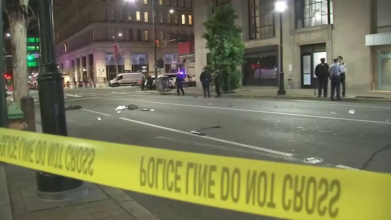 Mother, 3 children hit by Jeep during police pursuit near Philadelphia's City Hall